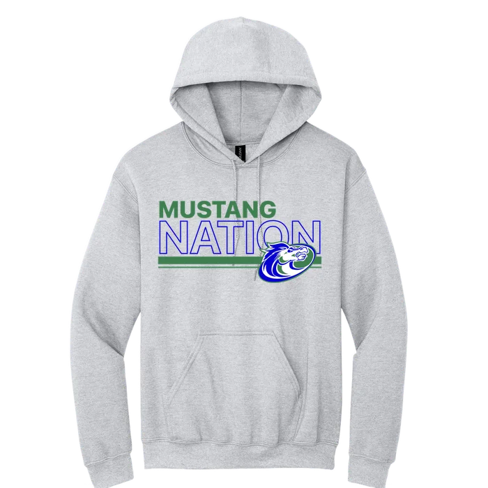 Mustang Nation Hoodie - ash - front
