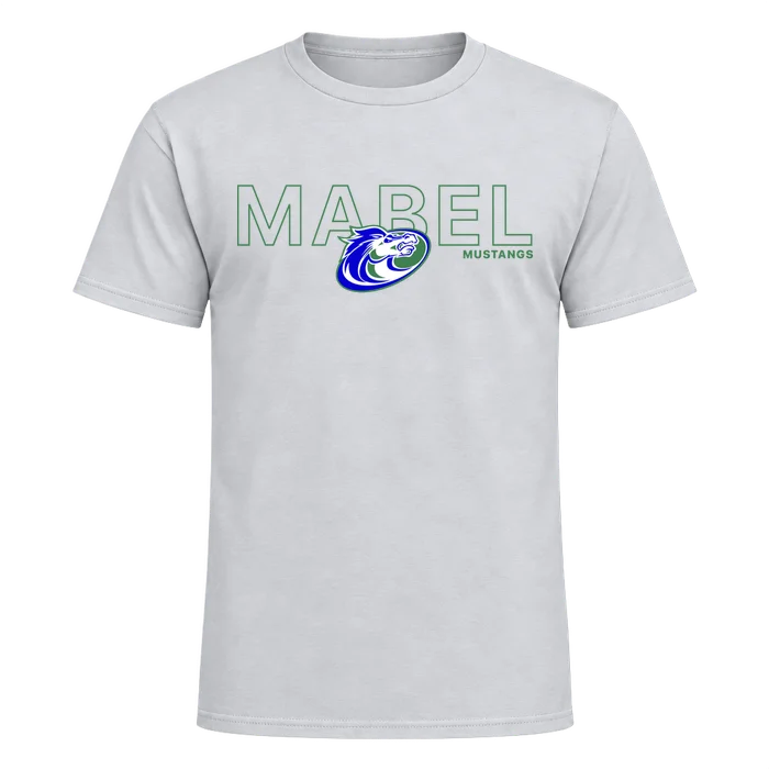 Signature Tee - ash - front