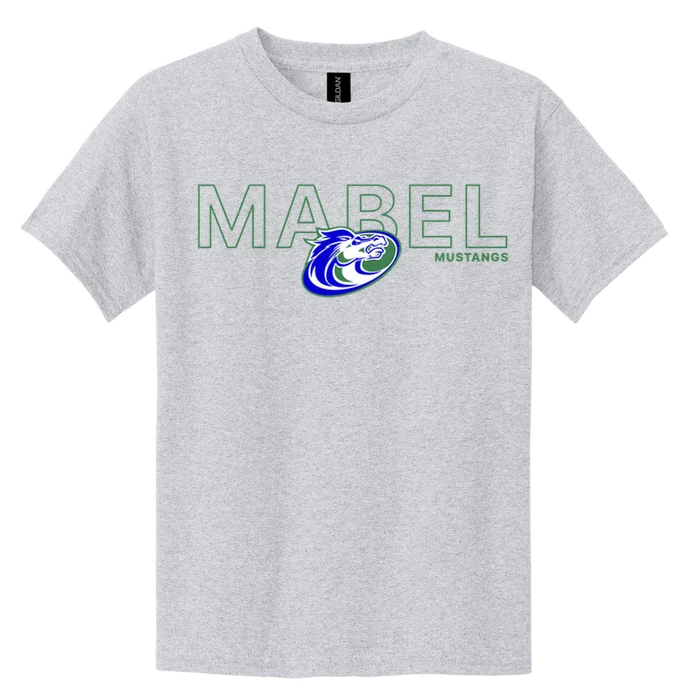 Signature Tee - ash - front