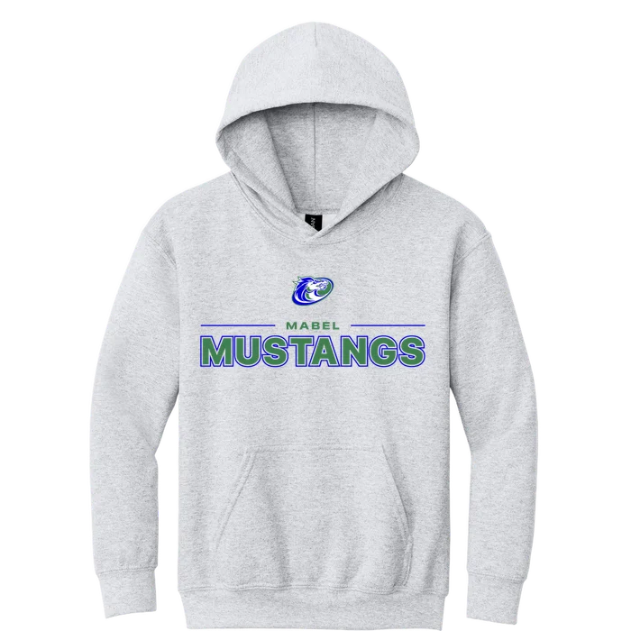 Mustangs Hoodie - Ash Grey - front