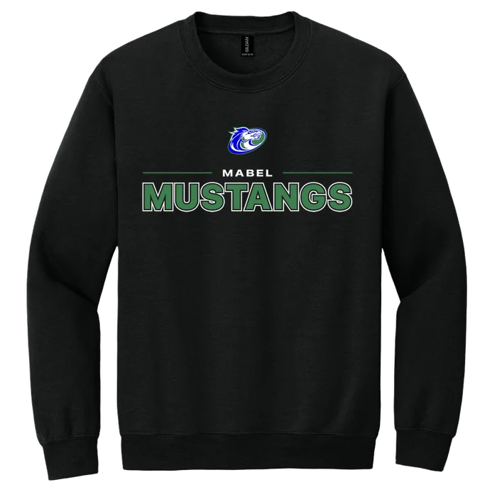 Mustangs Sweatshirt - black - front