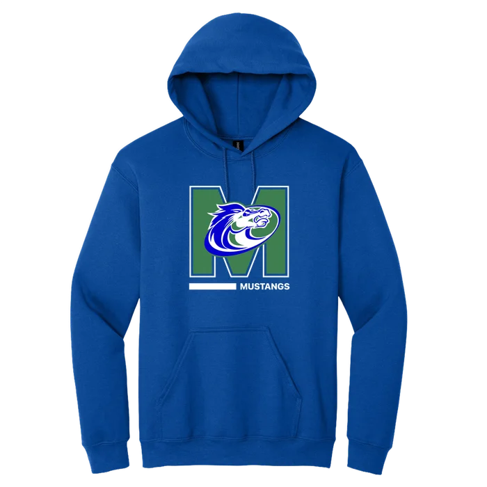 M Hoodie - Royal - front