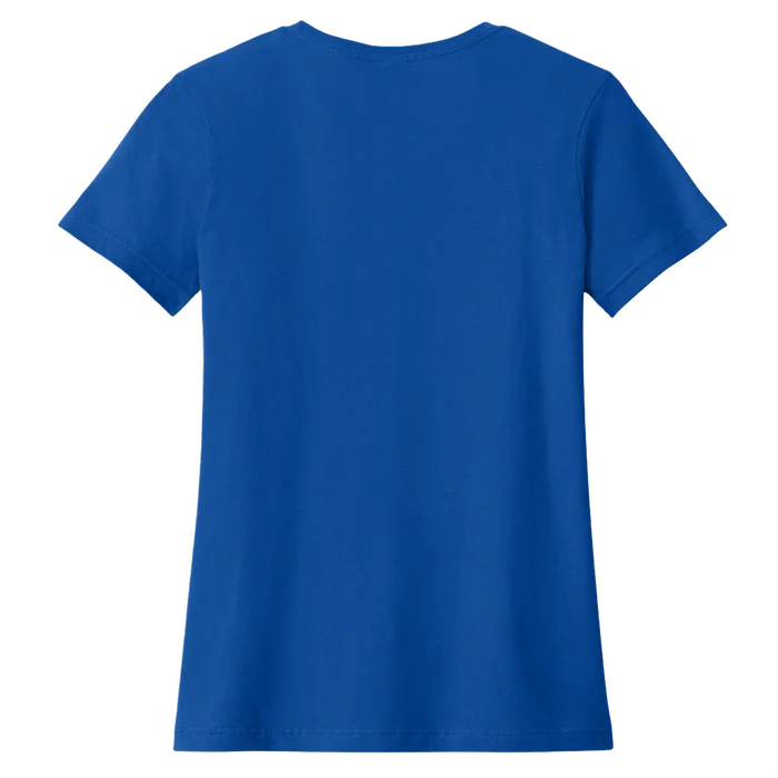 Signature Relaxed Tee - Royal - back